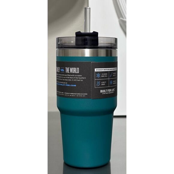 SET OF 2- Stanley Adventure‎ Quencher 20oz Tumblers- TIDEPOOL - Picture 4 of 6
